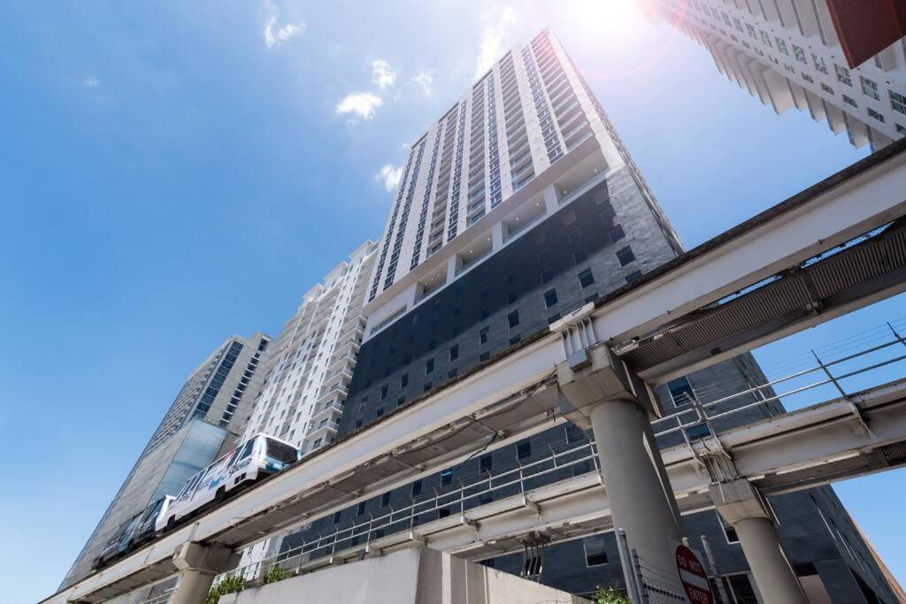 Amazing 2 Bedroom 30Th Floor Downtown Free Parking マイアミ エクステリア 写真